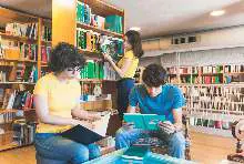 Library & Cafe